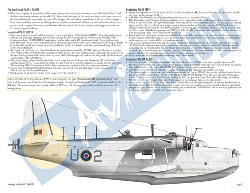 RCAF Sunderlands of 422/423 Sqns – CinCC2 – 1/48 scale Aviaeology Decals & Docs - Picture 5 of 6