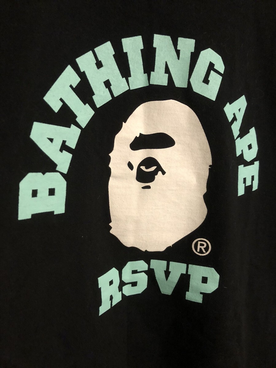 A Bathing Ape RSVP Gallery Collab Men's T shirt Medium RARE | eBay