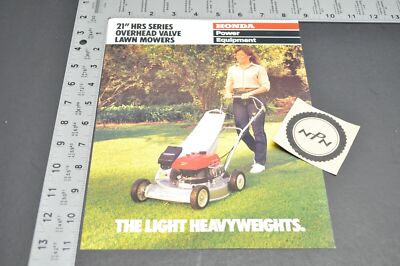 Vtg NOS 1984 Honda HRS21 SA HRS21 PVA Overhead Valve Lawn Mower