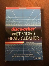 Discwasher Wet Video Head Cleaner FG 1788 Made in USA