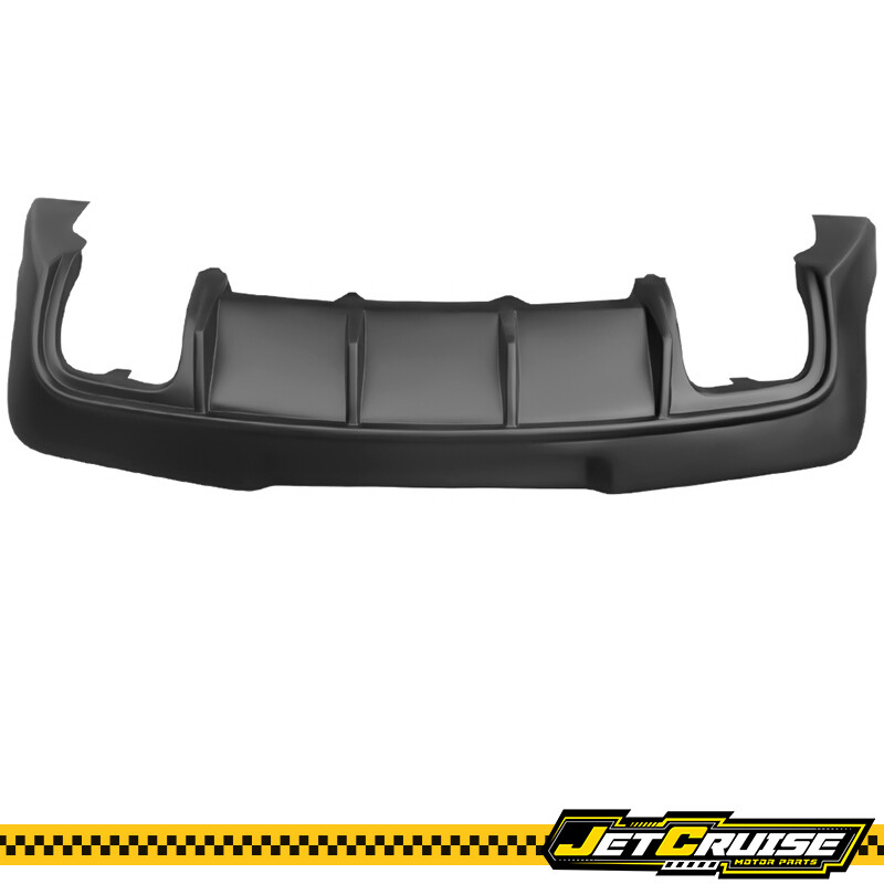 Fit 14-15 Chevy Camaro ZL1 Style Rear Bumper Lip Diffuser Matte Black - PP