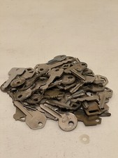 1 Pound of Cut Keys Padlock Brass Master Car House Luggage Art Craft Repurpose