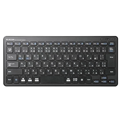 Elecom keyboard Wireless (receiver included) pantograph mini keyboard black TK-F - Image 2 of 4