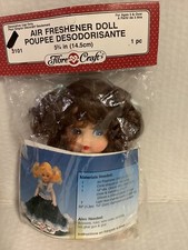 Fibre Craft Air Freshner Doll 5 3/4 With Instructions Vintage 