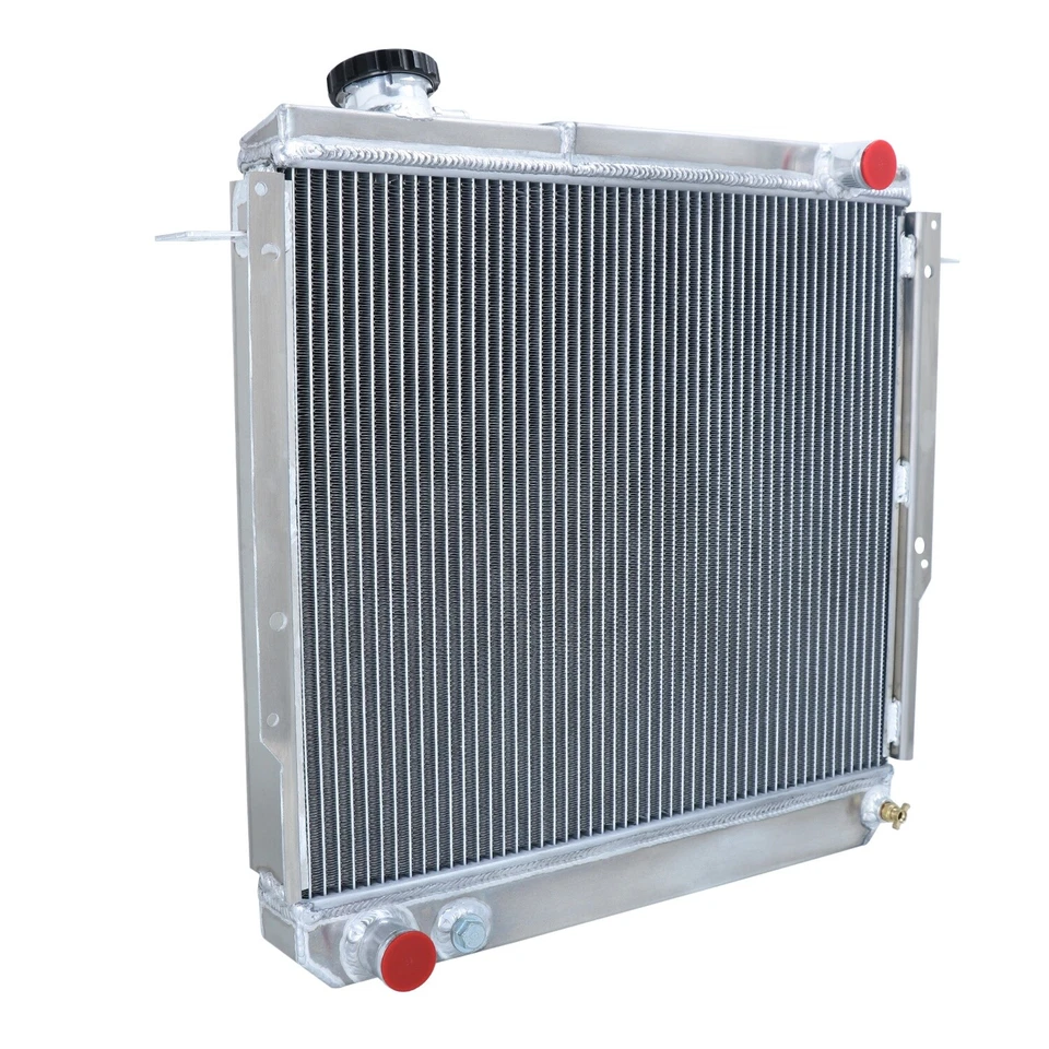 3 Row Aluminum Radiator FIT 1984-1996 Jeep Cherokee Wagoneer /1986-1992 Comanche Foto 2 de 4