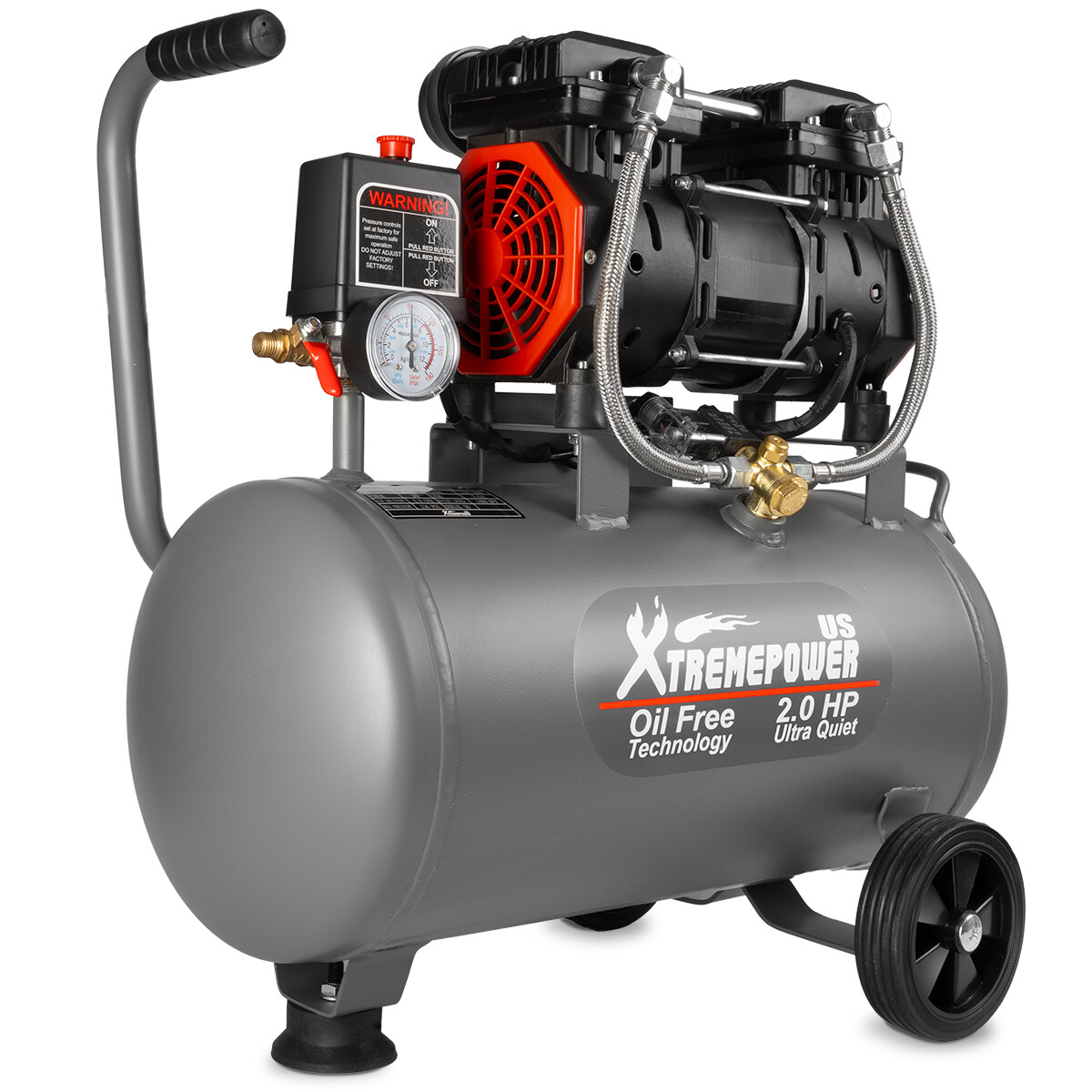 Tank 7 Gallon Oil-free 4.9cfm 116 Psi