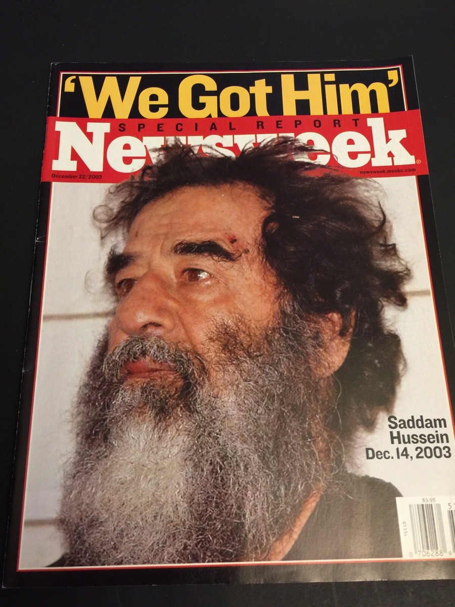 Newsweek Magazine Dec.14, 2003 Sassan Hussein Issue | eBay