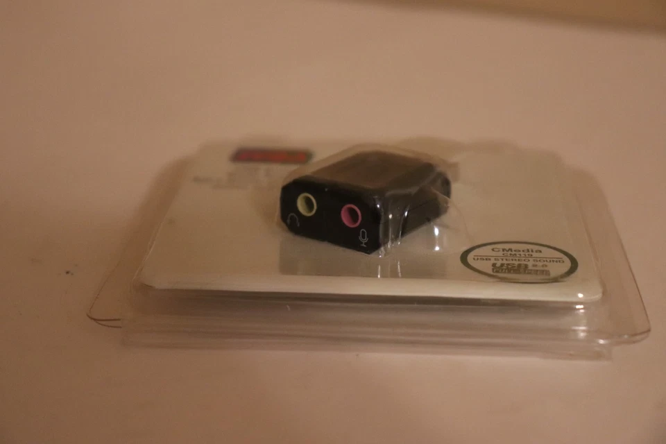 Syba SD-CM-UAUD USB Stereo Audio Adapter C-Media Chipset RoHS Surround USB 2.0 - Image 4 of 4