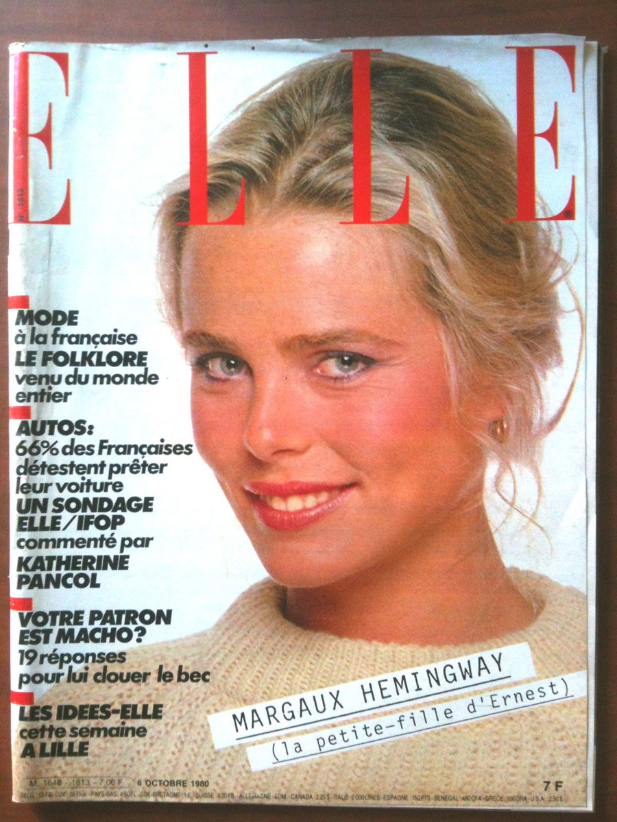 ELLE n° 1813 Octobre 1980 Couverture: Margaux Hemingway E8193