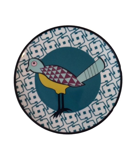 IMAGES D'ORIENT Birds Of Paradise Plate. Jade Porcelain - Picture 8 of 9