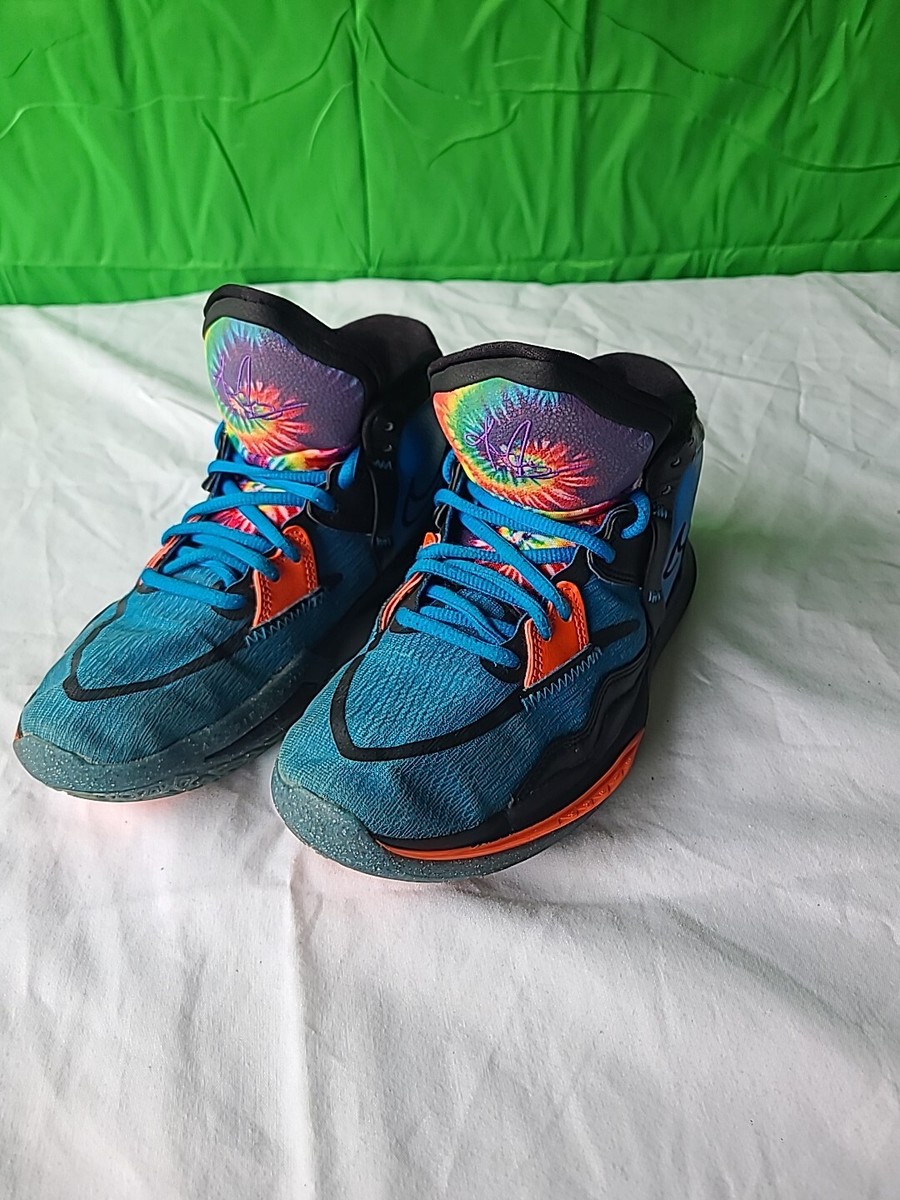 Nike Kyrie Infinity SE Blue Tie Dye Basketball Sneaker DM3894-410 - Main Image