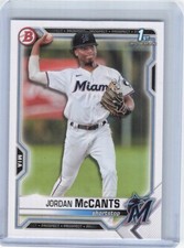 2021 Bowman Draft - #BD-26 Jordan McCants (RC)
