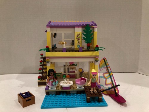 Lego Friends Stephanie’s Beach House, 41037, Complete Set with Manuals - Picture 2 of 10