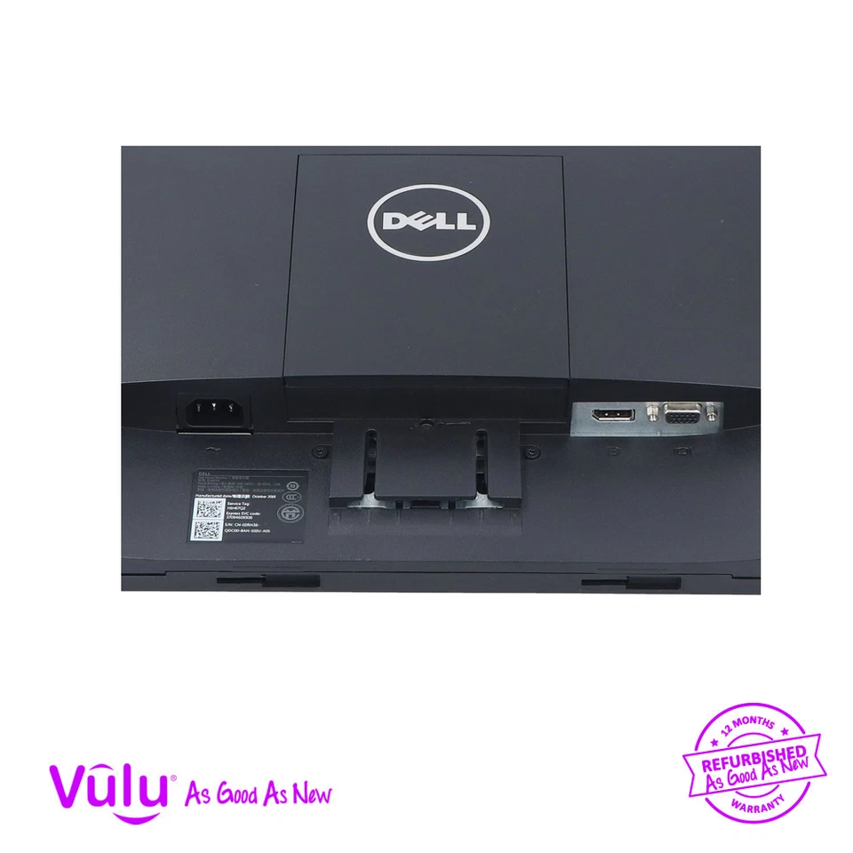 Dell E2417H 24" Full HD 1080p 60 Hz IPS Widescreen LED Monitor VGA Display Port - Image 2 of 2