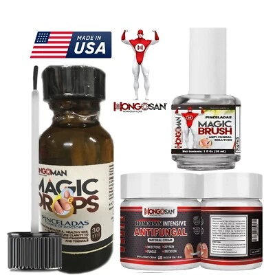 HONGOMAN - HONGOSAN CORP 2 Antifungal Lotion Antifungal athlete's foot Fungal Nails skin support & Cream