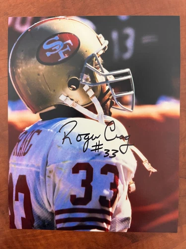 Roger Craig signed SAN FRANCISCO 49ERS 8 X 10 photo
