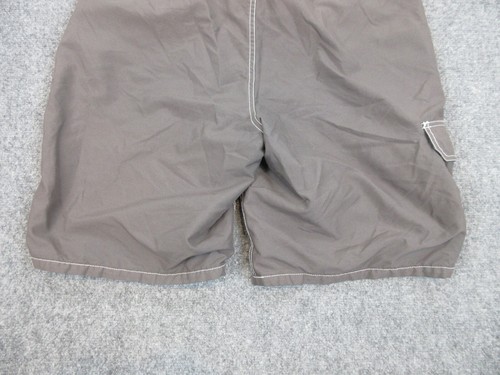 Gap Swim Trunks Mens Adult Large Gray Board Shorts Bathing Suit Lined 36x19 - Picture 9 of 9
