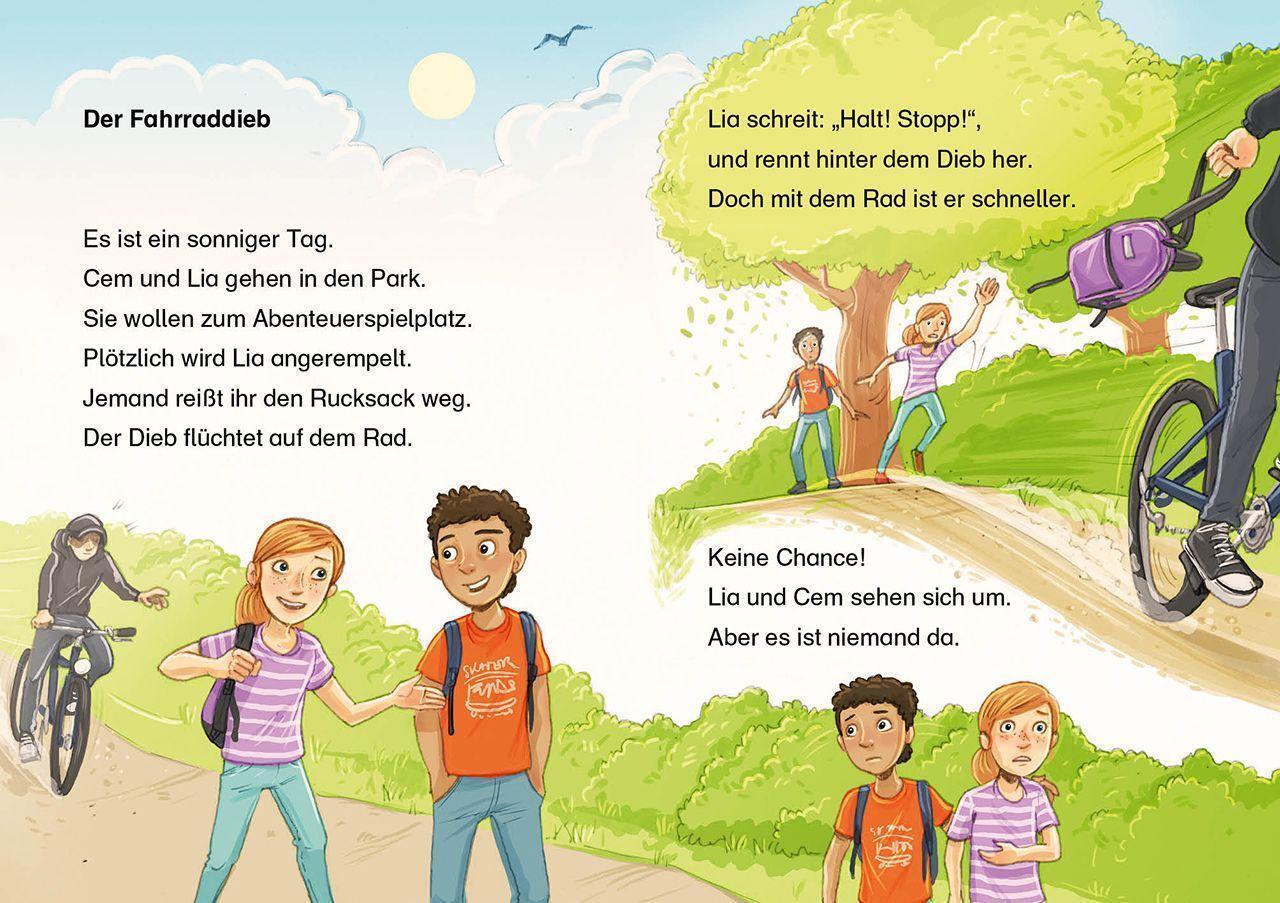 Thumbnail - Leselöwen 2. Klasse - Polizeigeschichten | Erstlesebuch Für Kinder Ab