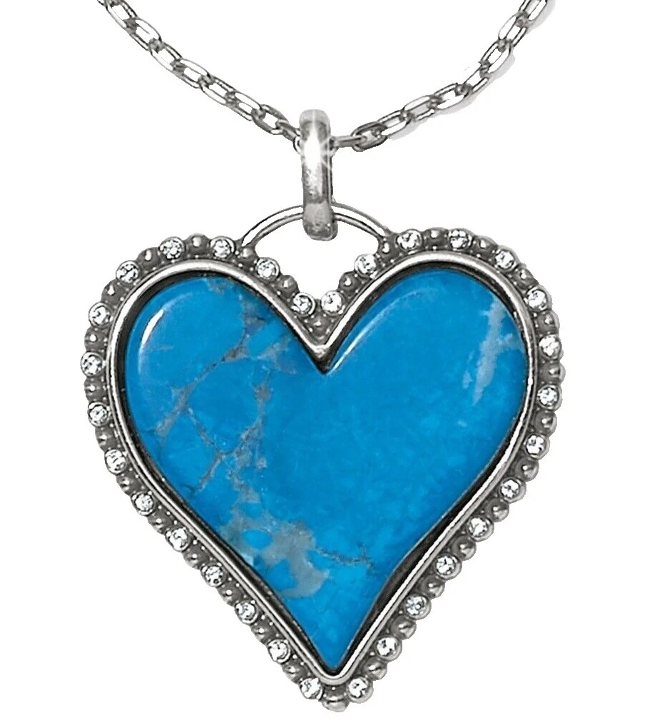 Collares y colgantes de moda con colgante de turquesa esmaltado