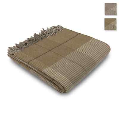 Plaid 100% Schurwolle Merino Decke Lanerossi Art. Murano 130x180cm 3651