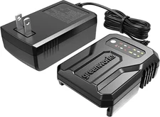 Greenworks 24V Genuine Compact Battery Charger 2978602 24 volts + owner's manual