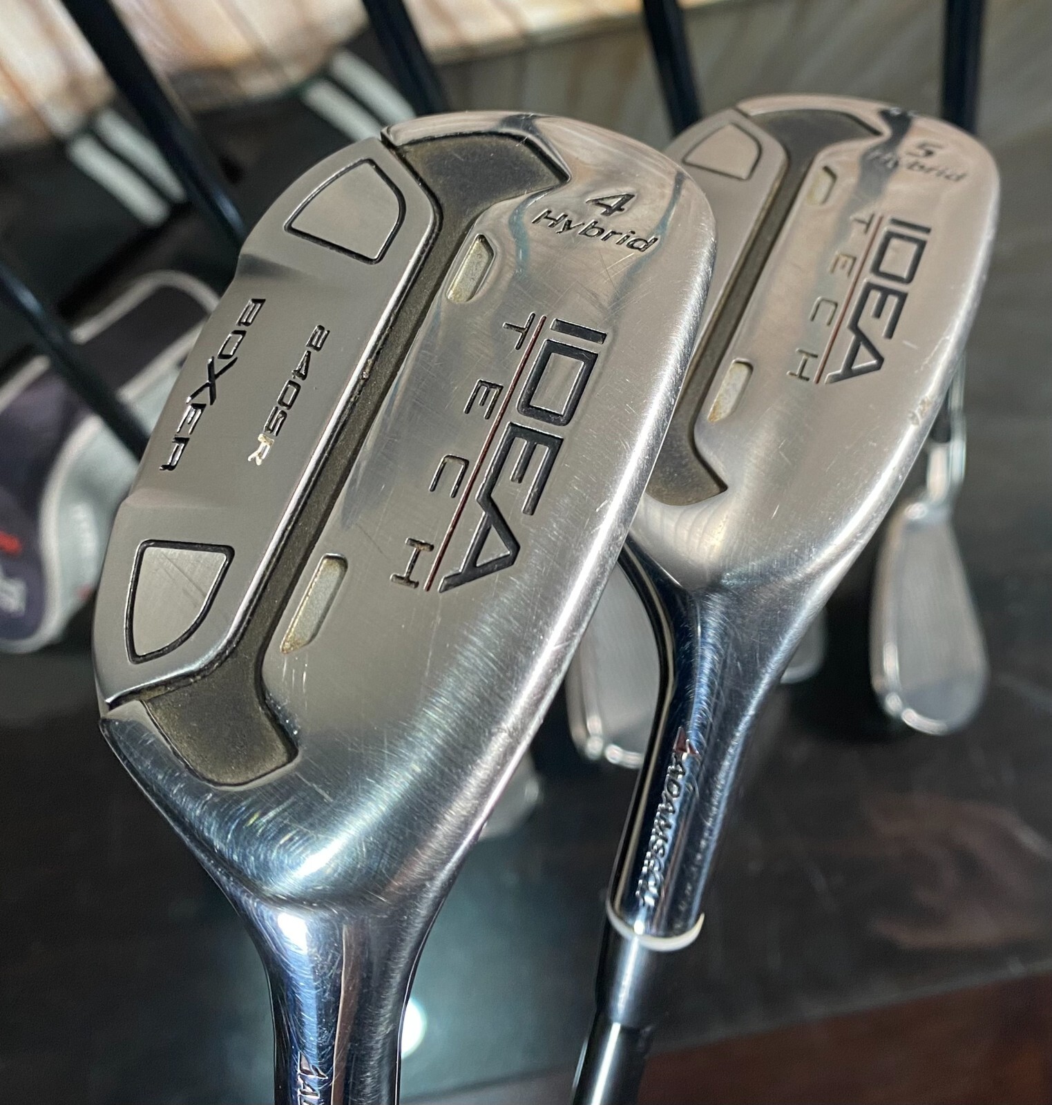 Adams a40S Idea Golf Clubs RH Irons RFlex 6PW w/Matching 4 & 5