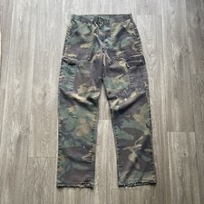 Vintage Military Cargo Trouser Pants
