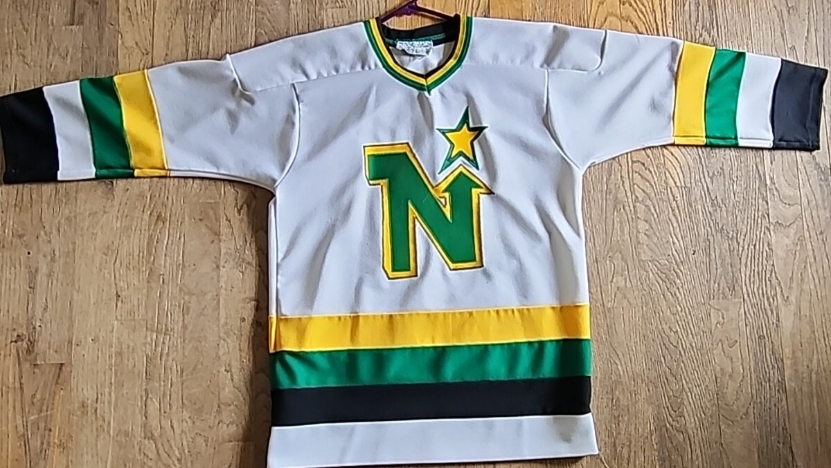 Brian Bellows Retro Minnesota North Stars White Jersey Vintage