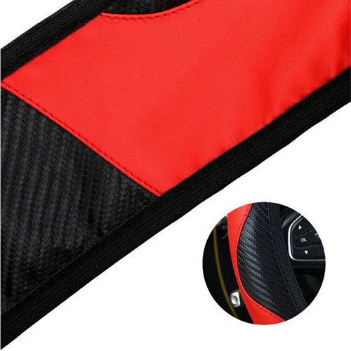 Accesorios interiores coche universal cubierta volante cuero antideslizante 38CM - Imagen 20 de 26