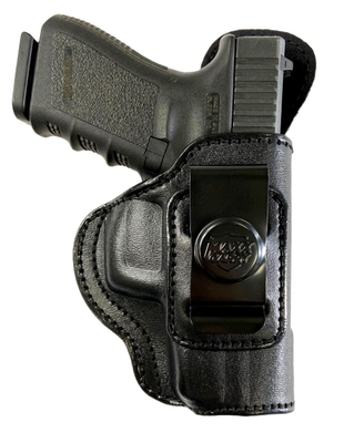 #ad IWB Black Full Grain Leather Holster by Maxx Carry Total Comfort Choose Model $46.95