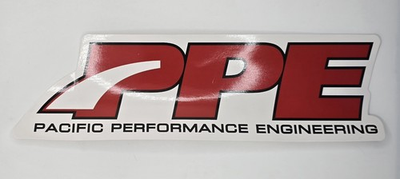 #ad #ad PPE RED Sticker Decal ORIGINAL New 9quot;x3quot; $3.95