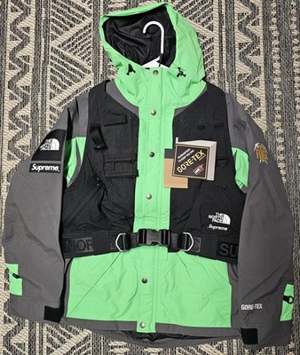 The North Face x Supreme RTG Jacket Vest Men's Size M BNWT Krypton Green
