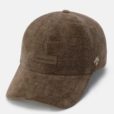 DESCENTE 2025 Corduroy Ball Cap, Brown