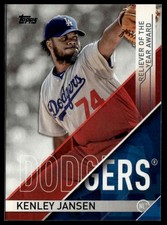 2017 Topps #RLY-2 Kenley Jansen MLB Awards