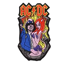 AC/DC Music Heavy Metal Rock Band Concert Patch, Iron On/Sew On