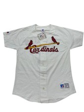 Authentic SIZE M, RUSSELL ATHLETIC ST. LOUIS CARDINALS, VINTAGE Jersey RARE!