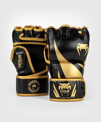 Venum Challenger MMA Handschuhe schwarz/gold-klein
