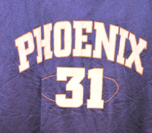 Vintage Nike Phoenix Suns Marion #31 Trikot Herren Medium +2 Länge lila gebraucht, in einwandfreiem Zustand - Bild 4 von 11