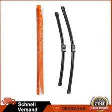 Scheibenwischer Passend für Opel Astra H 2004-2013 Schwarz 2 Pcs Vorne L + R