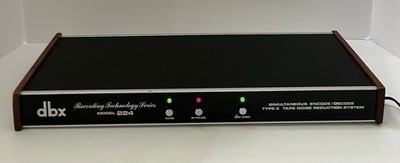 DBX Recording Technology Series ~ Model 224  Type II Tape Noise Reduction System