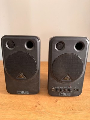 Behringer MS-16 Aktiv Monitor lautsprecher set regallautsprecher #442