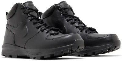 Nike Manoa Leather Boot Black/Black Men Size 10.5 454350-003 New With Box