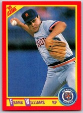 ⚾ 1990 Score #341 Frank Williams Detroit Tigers