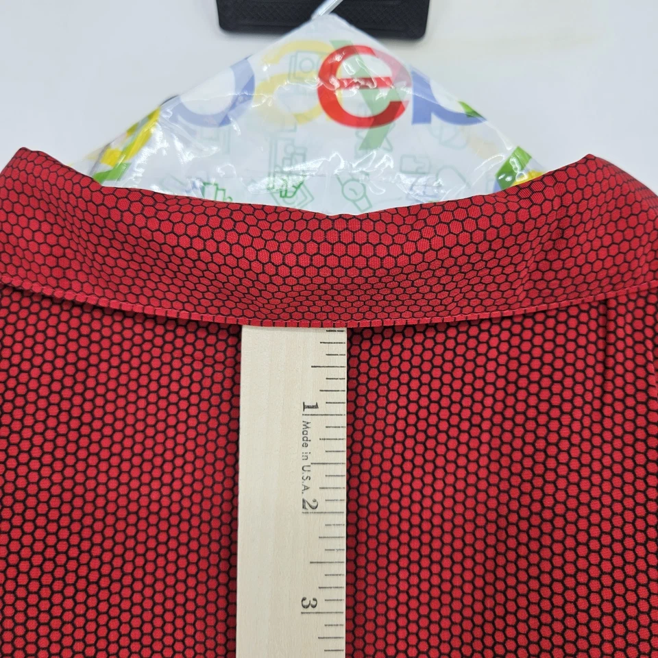 Camisa De Colección Big Dogs Para Hombres 3X Perros Jugando al Poker Retro Fiesta Abotonada Doble Cara Foto 4 de 4