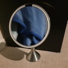 SIMPLEHUMAN ST3026 8 IN SENSOR MIRROR brushed stainless steel MAKE UP LED