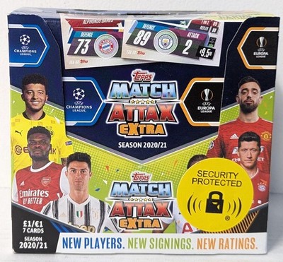 2020/21 Topps Match Attax Extra Soccer Hobby Box