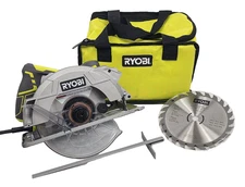 RYOBI 15 Amp 7-1/4 in. Circular Saw with EXACTLINE Laser Alignment System & Bag