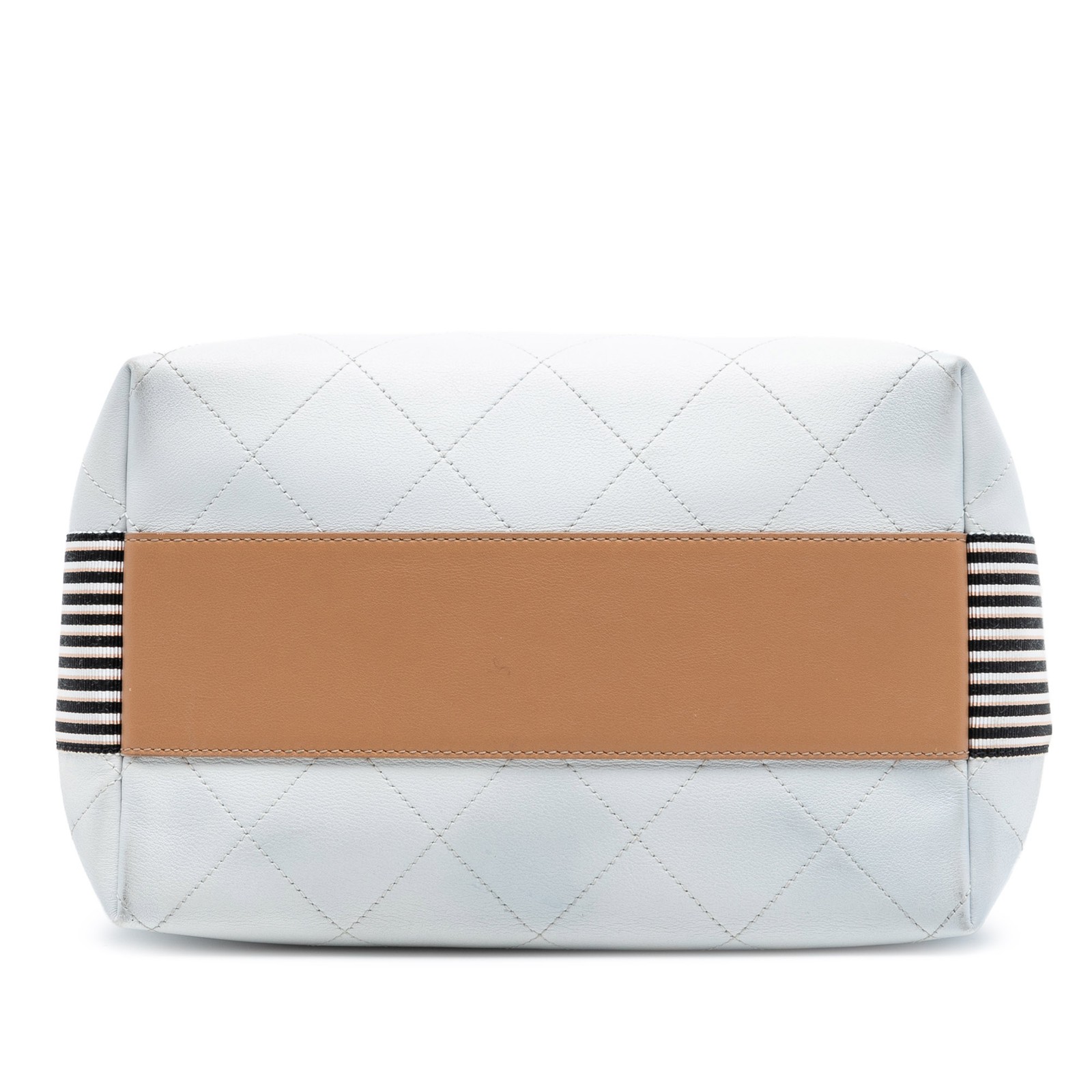 Authenticated Chanel Large Stitched Calfskin Butt… - image 3