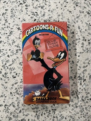 Warner Bros Cartoons R Fun Collection Daffy Duck Henpecked Duck VHS New Sealed