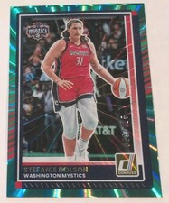 2025 Panini Donruss WNBA - Stefanie Dolson #30 Teal Laser /125